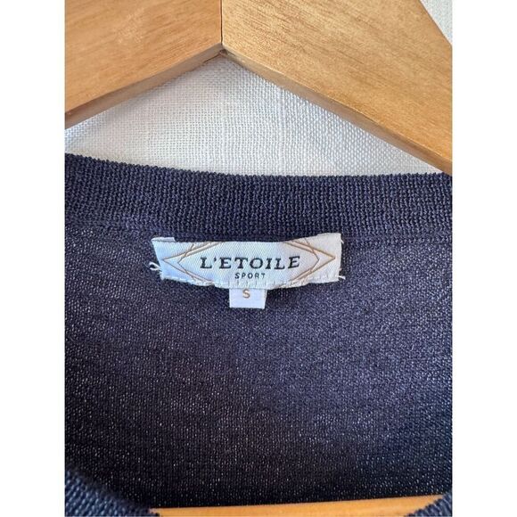 L'Etoile Sport Club Sweater in Blue Size Small - Picture 4 of 8